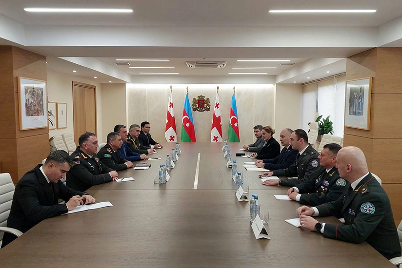 Azerbaijani, Georgian defense ministers sign military cooperation plan for 2023