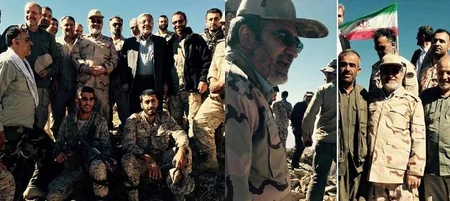 ​İranlı nazir terrorçu PKK-nın düşərgəsinin yerləşdiyi dağa qalxıb