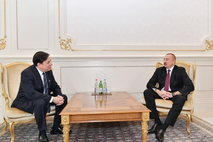 President Ilham Aliyev receives credentials of incoming Brazilian ambassador