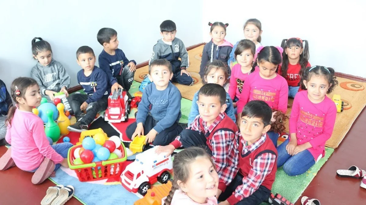 Gürcüstanda azərbaycanlılar yaşayan kənddə ilk uşaq bağçası istifadəyə verilib