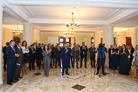 Bakıda Türkmənistan ilə diplomatik münasibətlərin 30 illiyi qeyd olunub