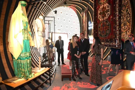Pekin Ekspo 2019 Botanika Sərgisində Azərbaycan pavilyonunun rəsmi açılışı olub
