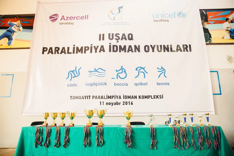 Azercellin dəstəyi ilə II Uşaq Paralimpiya Oyunları keçirilib