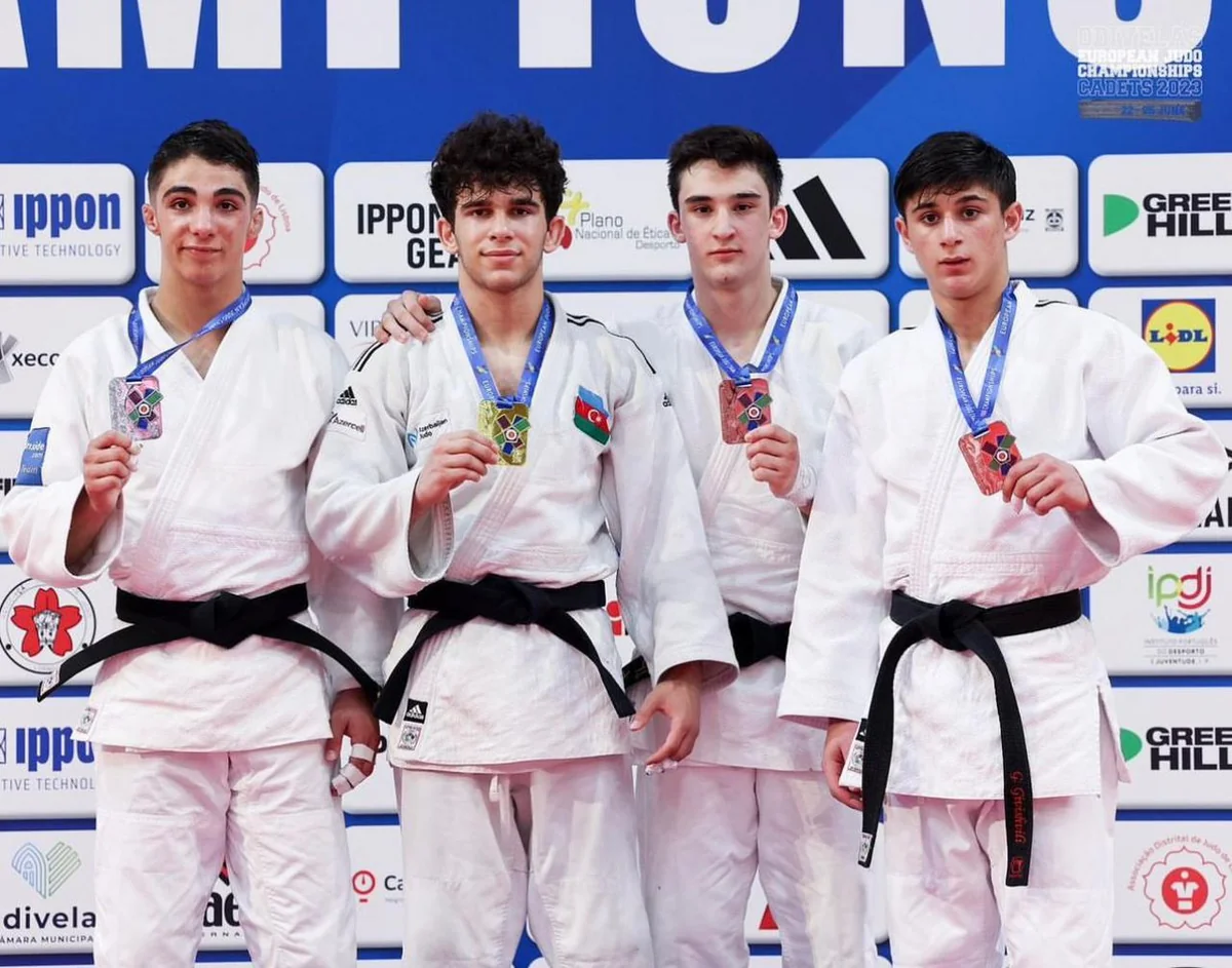 Азербайджанские дзюдоисты завоевали еще одно золота чемпионата Европы
