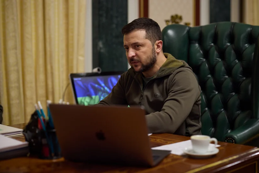 Zelenski Kaxovka SES-ə görə Təhlükəsizlik Şurasının iclasını çağırır