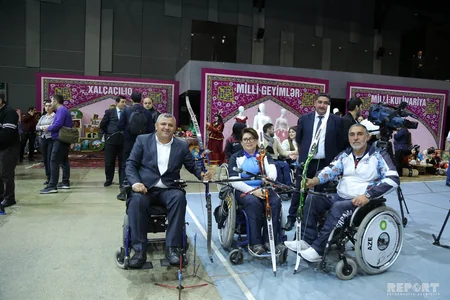 Sağlamlıq imkanları məhdud uşaq və gənclərin əl işlərindən ibarət sərgi və konsert proqramı təşkil olunub