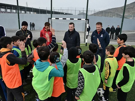 Şamaxıda futbol məktəbi fəaliyyətə başlayıb