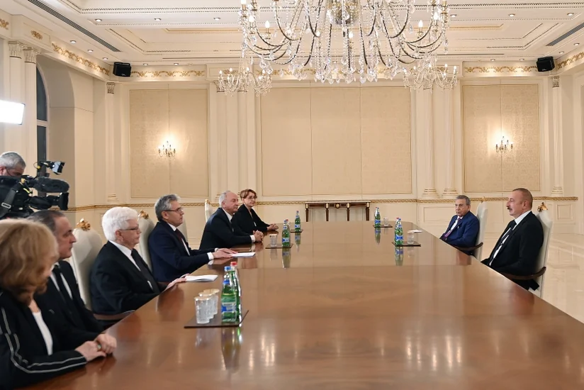 Ilham Aliyev receives President of Russian Academy of Sciences