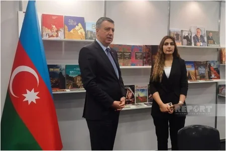 Tbilisi Beynəlxalq Kitab Festivalında Azərbaycanın milli stendi açılıb
