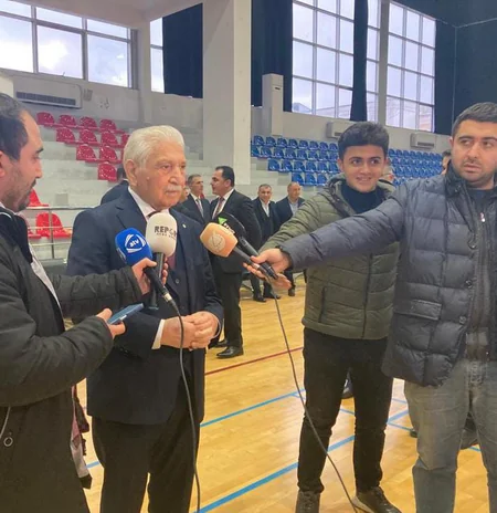 Cavanşir Qurbanovun 75 illik yubileyinə həsr olunmuş güləş turnirinin açılış mərasimi keçirilib