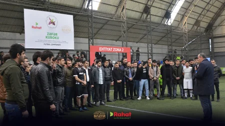 “Zəfər Kuboku” futbol çempionatının qalibləri mükafatlandırıldı