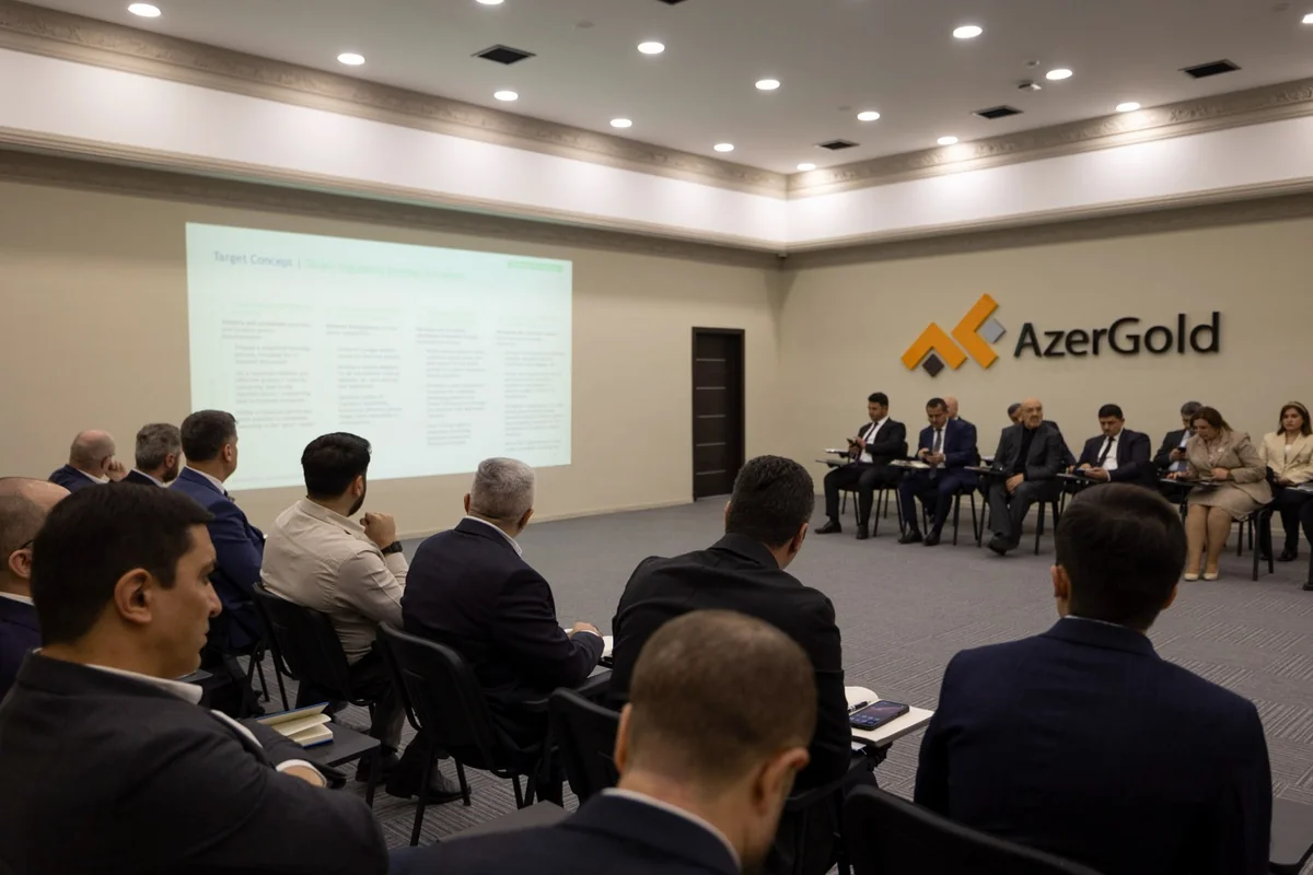 AzerGoldda qeyri-filiz faydalı qazıntı yataqlarına dair növbəti seminar keçirilib