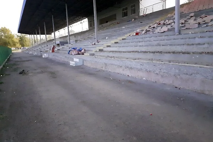 Tovuz şəhər stadionunda və  Futbol Akademiyasında təmir-tikinti işləri davam edir