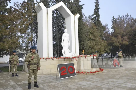 Kürdəmir, Ağsu, Zərdab və Göyçay rayonlarında 20 Yanvar şəhidləri anılıb