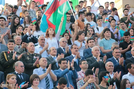 Gəncədə Xalq Cümhuriyyətinin varisləriyik” devizi altında tədbir keçirilib - YENİLƏNİB - VİDEO