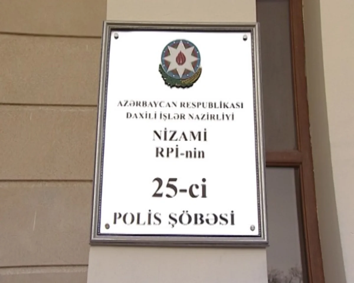 Bakıda içərisində pul və sənədlər olan seyfi oğurlayan şəxs saxlanılıb