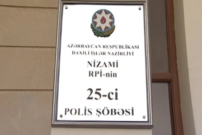 Bakıda içərisində pul və sənədlər olan seyfi oğurlayan şəxs saxlanılıb