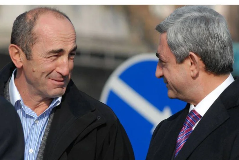 Robert Koçaryan Serj Sarqsyanla görüşüb