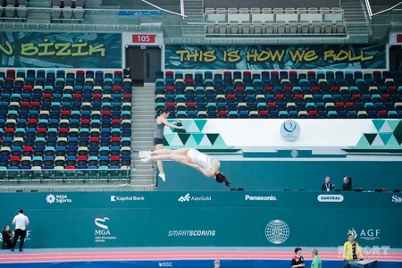 Milli Gimnastika Arenasında ilin ilk yarışı - REPORTAJ