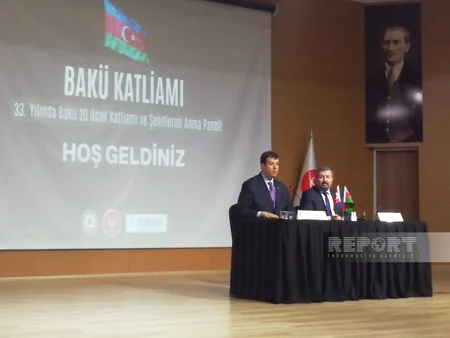 Ankarada Bakı qətliamı adlı tədbir keçirilib