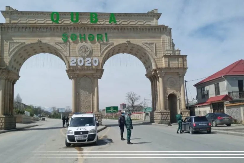 Qubanın bütün yaşayış məntəqələrində polis postları qurulub - FOTO