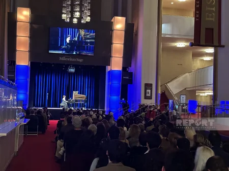 Tanınmış pianoçu Nərgiz Əliyarova Vaşinqtonda solo konsert verib
