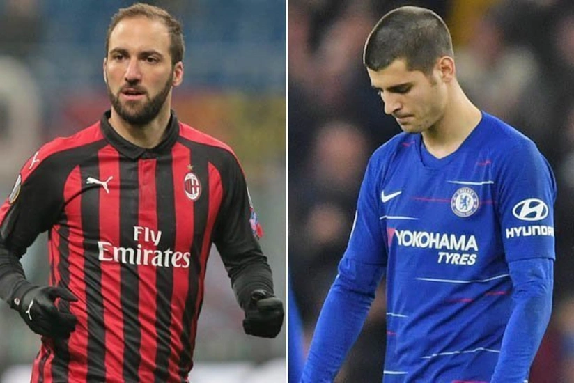 СМИ: Челси и Милан близки к обмену Мората  Игуаин