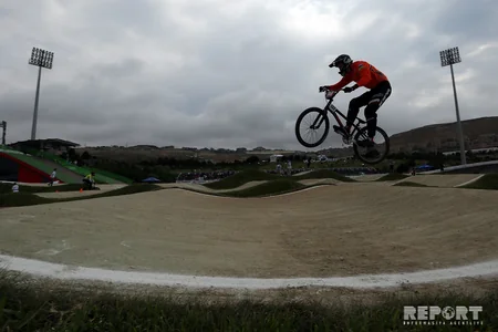 Bakıda start götürən BMX velosipedi üzrə dünya çempionatından maraqlı anlar - FOTOREPORTAJ