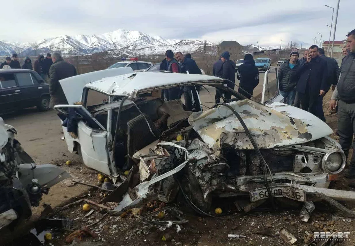 Gədəbəydə yol qəzasında ər-arvad öldü - FOTO