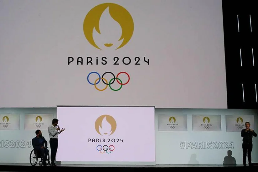 В Париже представлен новый логотип Олимпийских Игр 2024 года - ФОТО