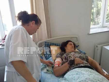 Ermənilərin yaraladığı bacılardan birinin vəziyyəti ağırdır - FOTO