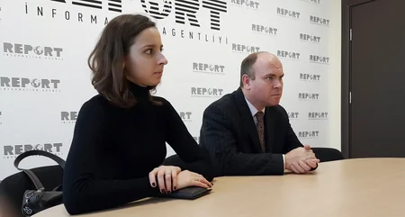 Cоветник посольства России в Азербайджане посетил агентство Report