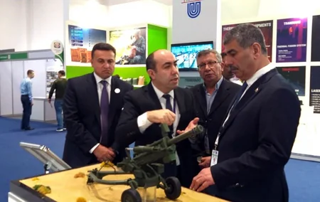 Azerbaijan Defense Minister gets acquainted with products of Turkish defense industry