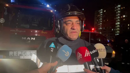 Saraydakı partlayışda bir nəfər yaralanıb, binaya və avtomobilə ziyan dəyib - YENİLƏNİB-4