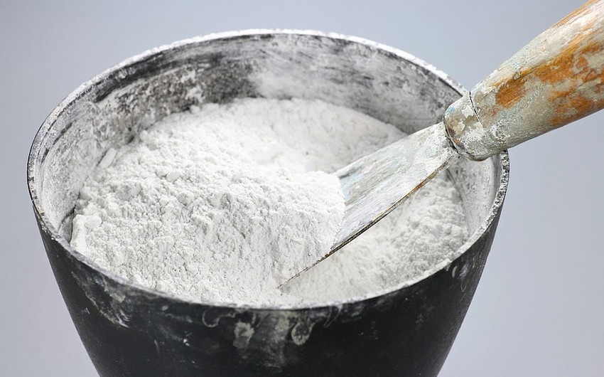 Azərbaycanda tikinti gipsinin istehsalı 20 % artıb