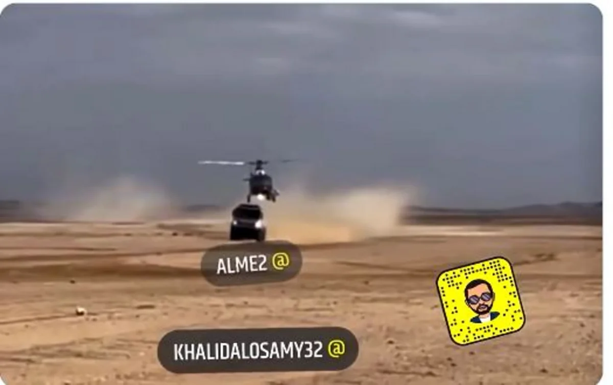 “Kamaz” helikopterlə toqquşub