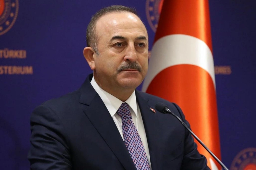 Türkiyə XİN başçısı Azərbaycan səfirliyini ziyarət edib