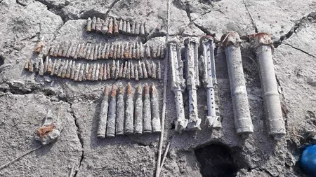 Biləsuvarda 25 ədəd partlamamış hərbi sursat tapılıb