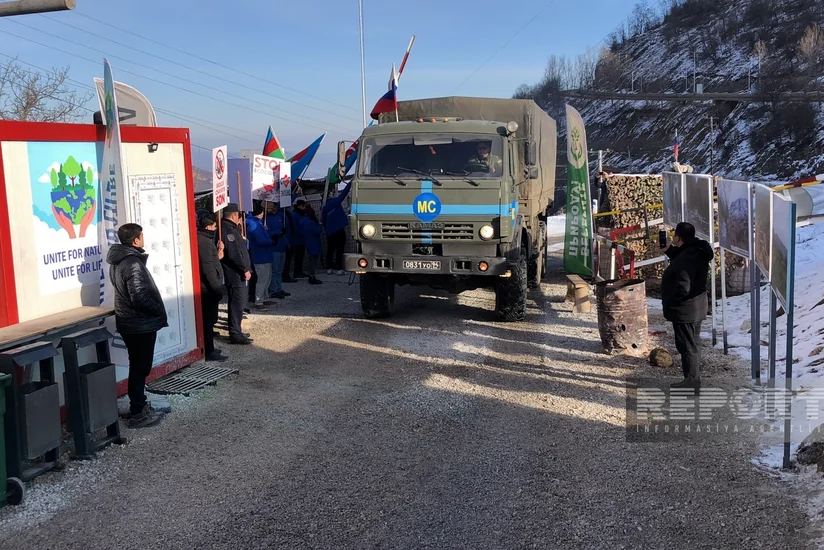 С начала года по дороге Ханкенди-Лачын беспрепятственно проехал 451 автомобиль