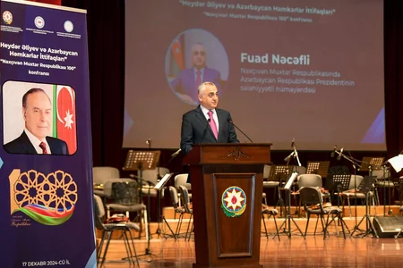 Naxçıvanda “Heydər Əliyev və Azərbaycan həmkarlar ittifaqları” mövzusunda konfrans keçirilib