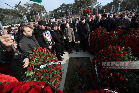 Şəhid Orxan Əsgərov İkinci Şəhidlər xiyabanında dəfn edilib - YENİLƏNİB-5