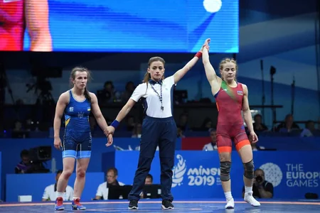 Minsk 2019: Mariya Stadnik qızıl medal qazanıb - FOTO