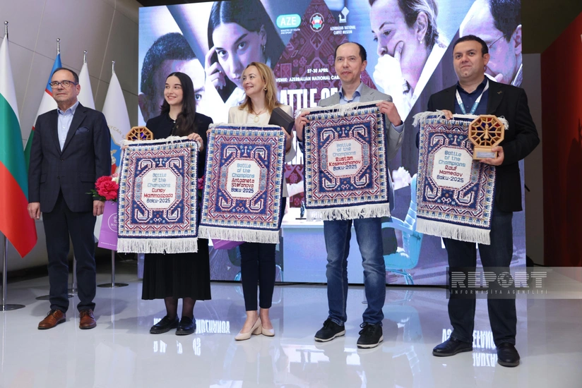 Bakıda təşkil olunan “Çempionların savaşı” turnirinin bağlanış mərasimi keçirilib