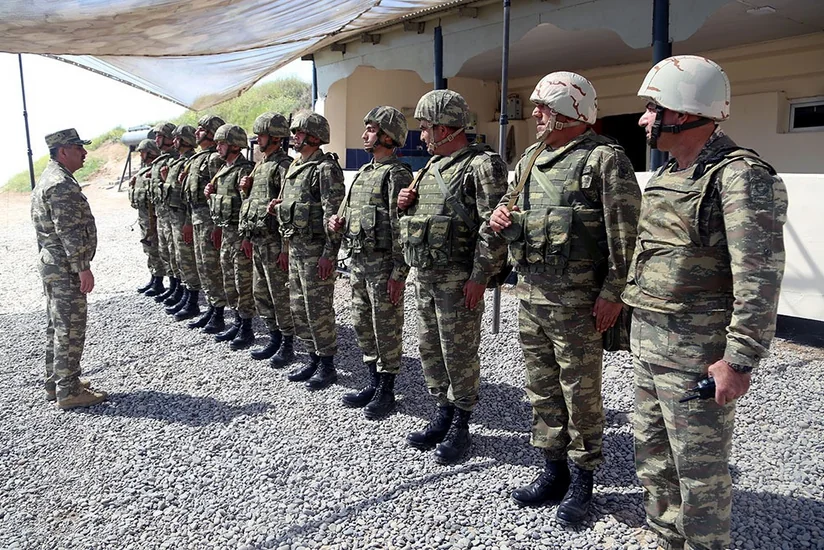 Zakir Hasanov visited foremost military units stationed in various direction of front