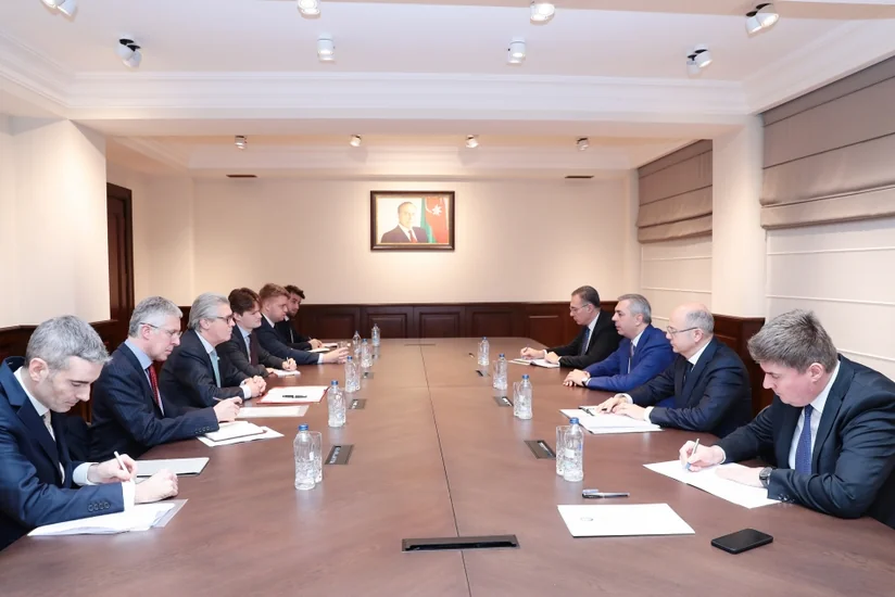 Prezident Administrasiyasının rəhbəri Böyük Britaniyanın dövlət naziri ilə görüşüb