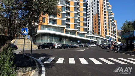 Bakının Firdovsi Məmmədov küçəsi təmir edilib