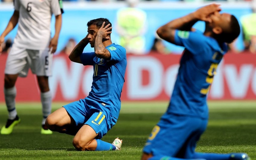 DÇ-2018: Braziliya millisi ilk qələbəsini qazanıb