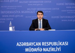 Assistant to President demonstrates Armenian hand made missile systems