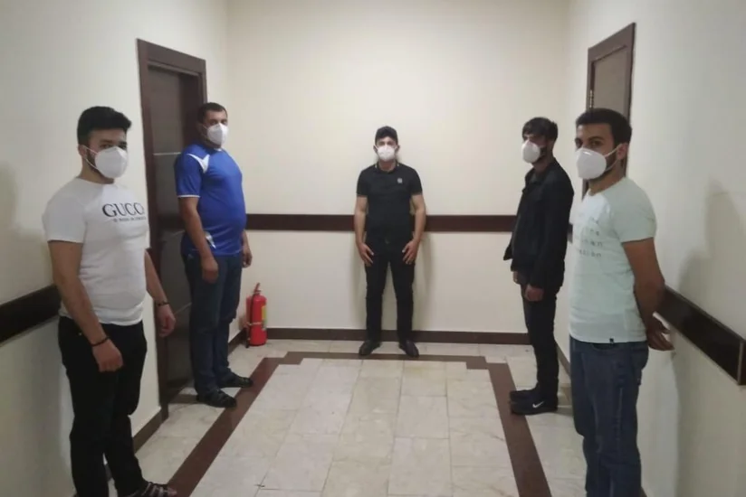 Goranboyda karantin qaydalarını pozan çay evi aşkarlandı