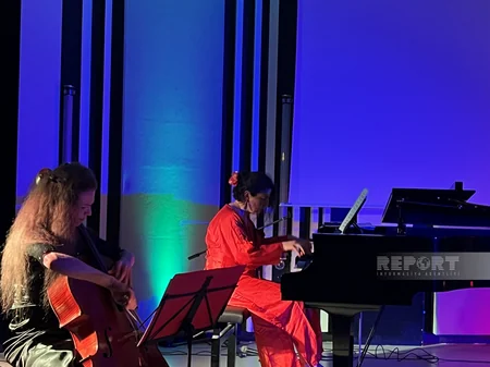 Parisdə incəsənət tədbirində Azərbaycanın görkəmli musiqiçilərinin əsərləri ifa edilib